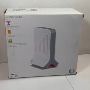 AT&T 3G MicroCell Cisco Expand Your Wireless Signal Booster Antenna Amplifier